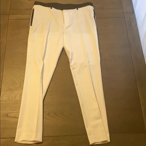 White super skinny ASOS men's 34x30 dress pants
